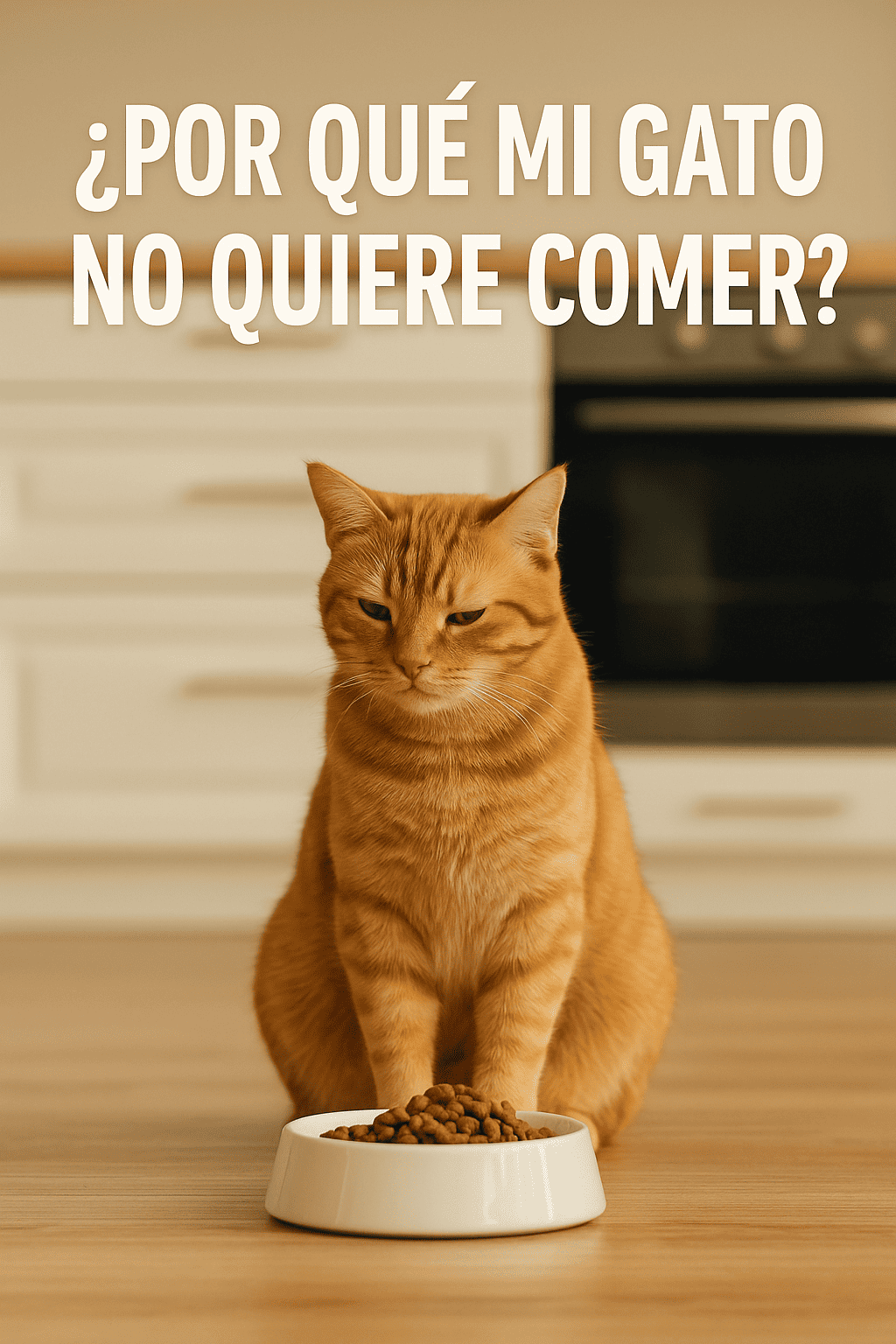 ¿Qué hacer si tu gato deja de comer? 7 causas y soluciones